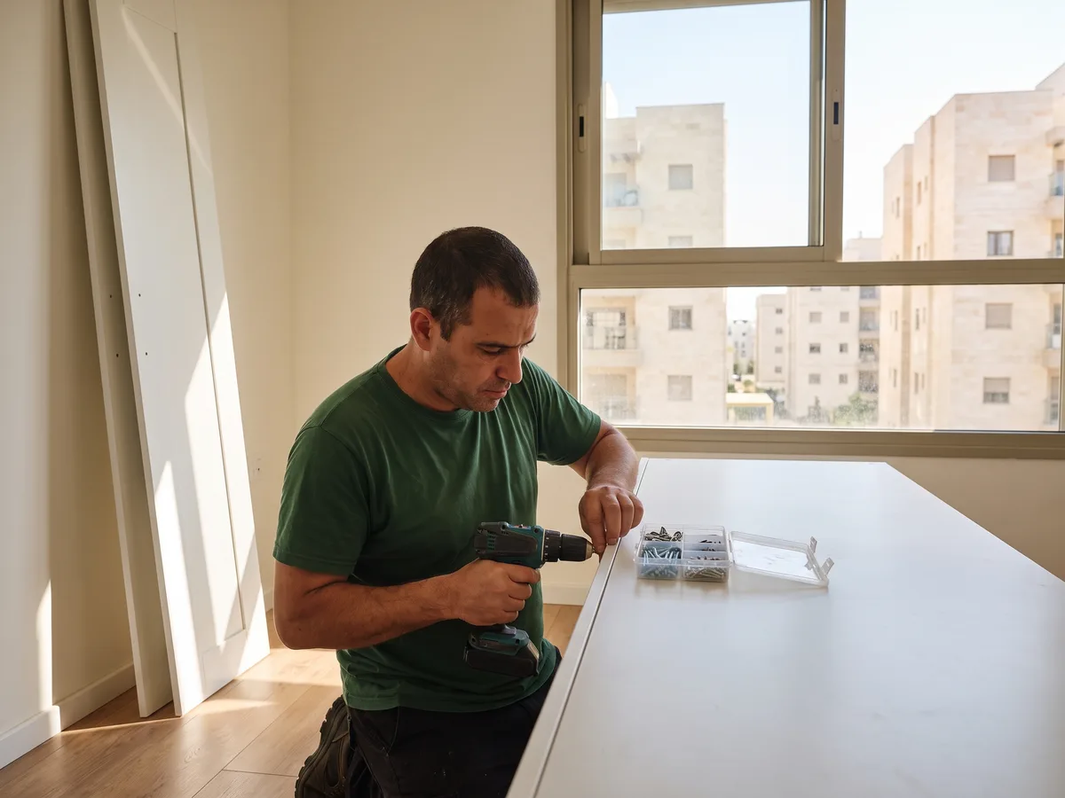 פירוק והרכבה של ארון
